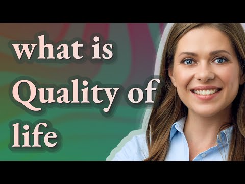 quality of life definition